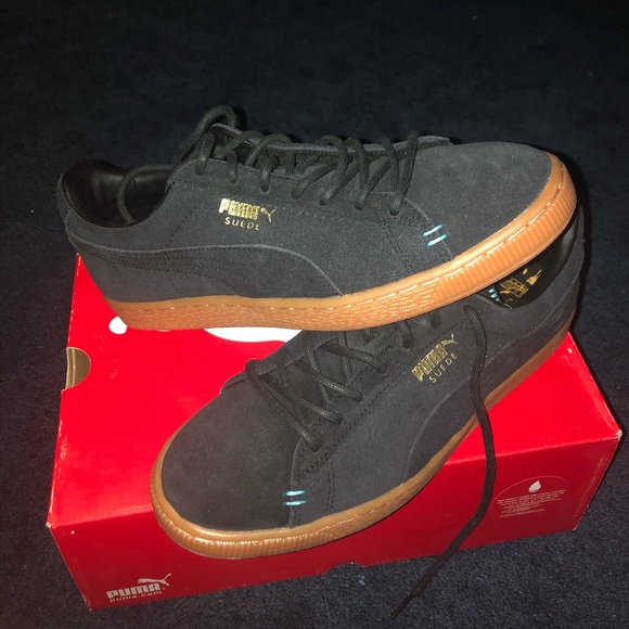 puma suede blue gum